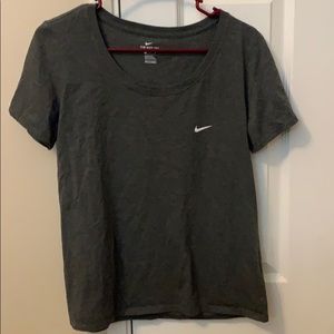 Grey Nike tee